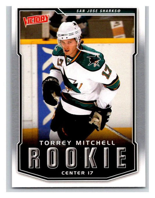 2007-08 Upper Deck Victory #342 Torrey Mitchell MINT Hockey Rookie RC NHL 02922