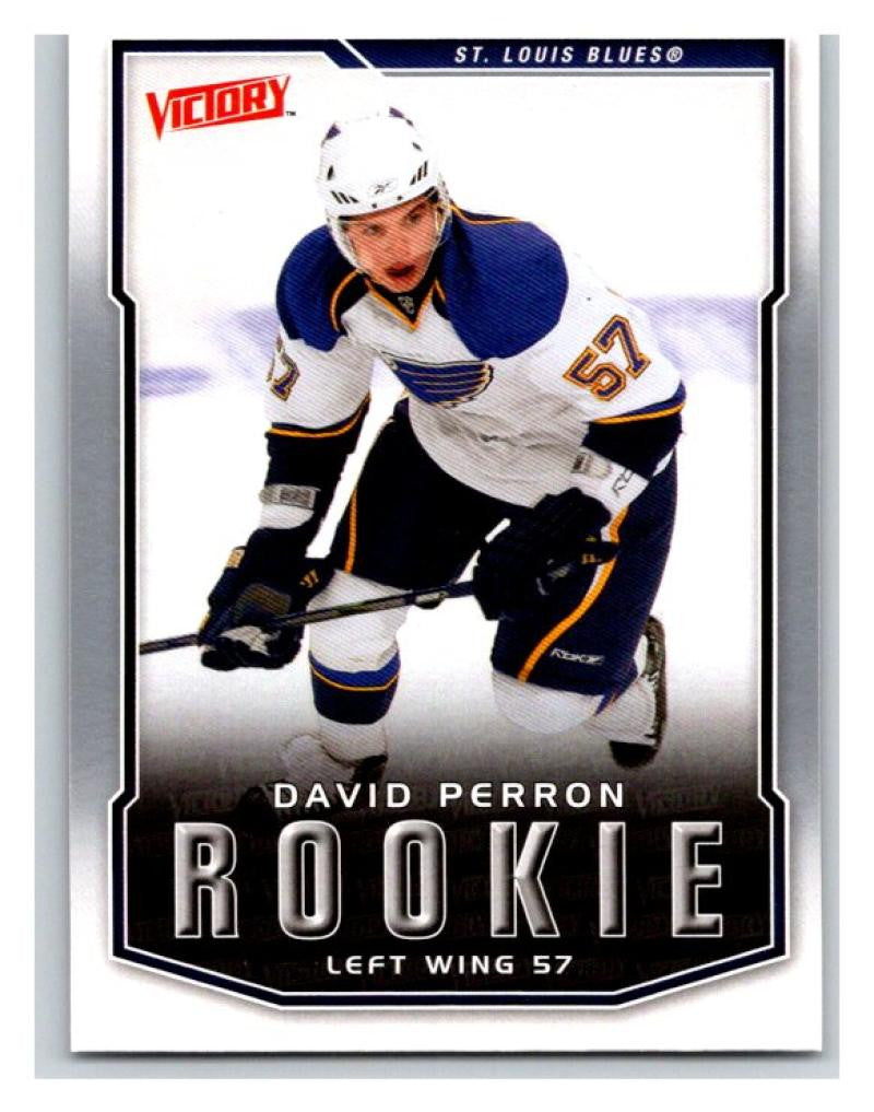 2007-08 Upper Deck Victory #307 David Perron MINT Hockey NHL RC Rookie 02918