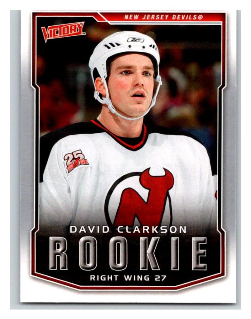 2007-08 Upper Deck Victory #205 David Clarkson MINT Hockey NHL RC Rookie 02904 Image 1