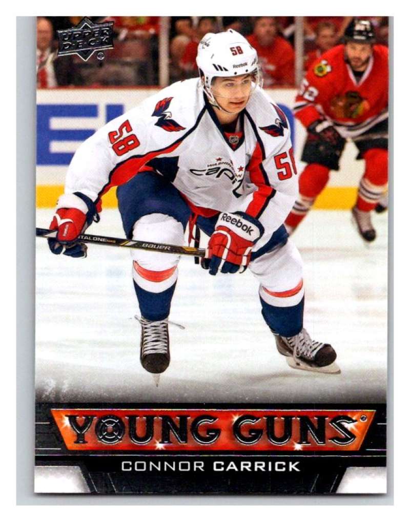 (HCW) 2013-14 Upper Deck #211 Connor Carrick RC Rookie Capitals YG 02926 Image 1