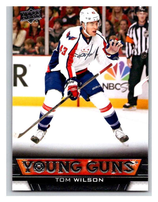 (HCW) 2013-14 Upper Deck #212 Tom Wilson RC Rookie Capitals YG 02927