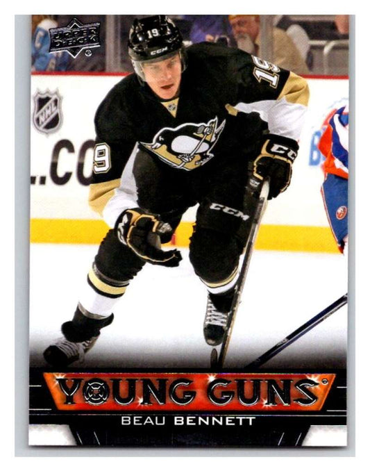 (HCW) 2013-14 Upper Deck #219 Beau Bennett RC Rookie Penguins YG 02929 Image 1