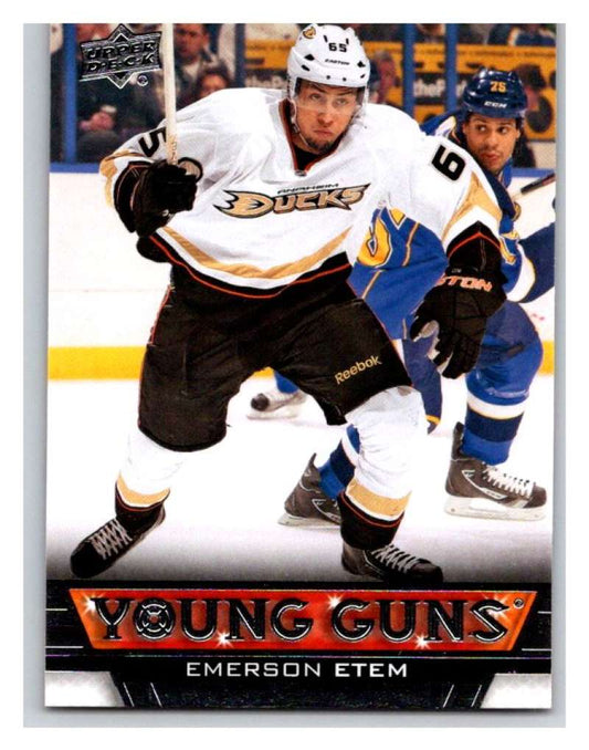 (HCW) 2013-14 Upper Deck #245 Emerson Etem RC Rookie Ducks YG 02935 Image 1