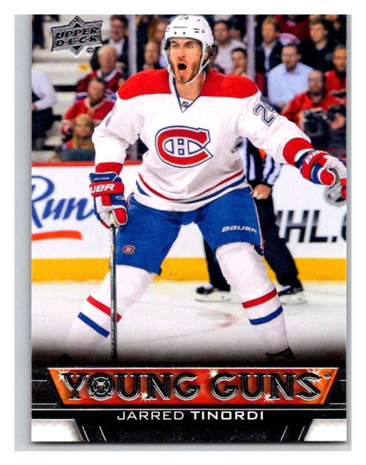 (HCW) 2013-14 Upper Deck #478 Jarred Tinordi RC Rookie Canadiens YG 02949