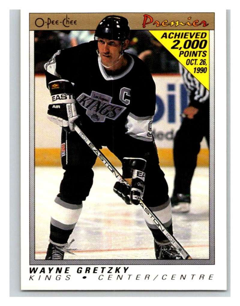 (HCW) 1990-91 OPC Premier #38 Wayne Gretzky Kings Mint