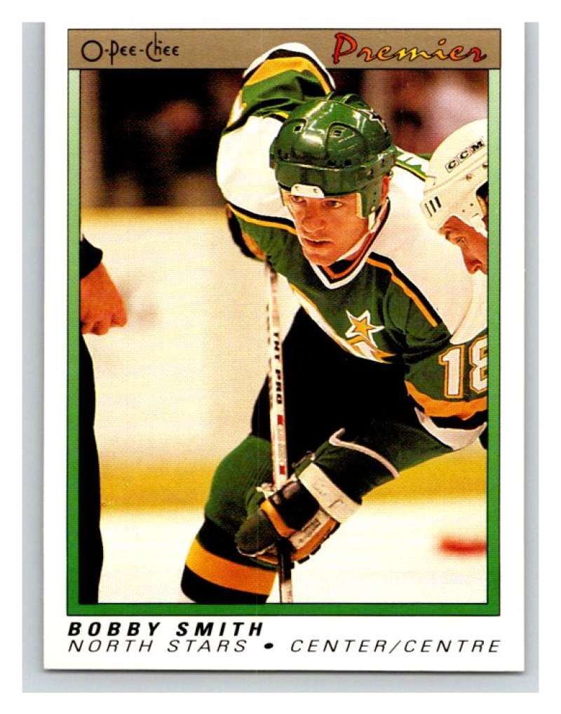 (HCW) 1990-91 OPC Premier #109 Bobby Smith Mint Image 1