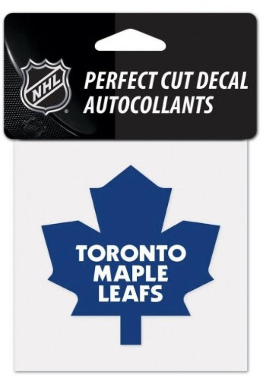 Toronto Maple Leafs #2 Perfect Cut Color 4"x4"  Licensed Decal Sticker