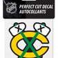 Chicago Blackhawks #2 Perfect Cut Color 4"x4"  Licensed Decal Sticker