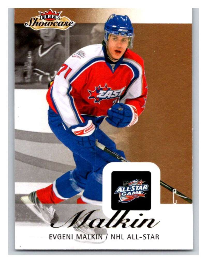  2013-14 Upper Deck Fleer Showcase #1 Evgeni Malkin Penguins NHL Mint Image 1