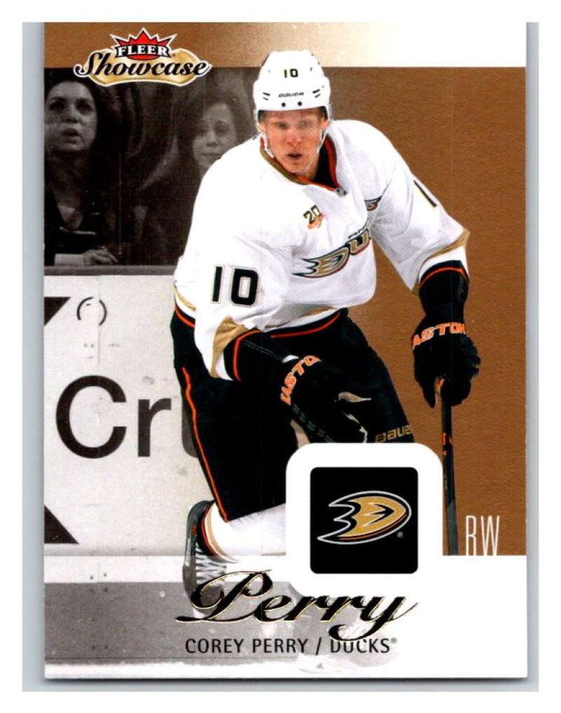  2013-14 Upper Deck Fleer Showcase #4 Corey Perry Ducks NHL Mint Image 1