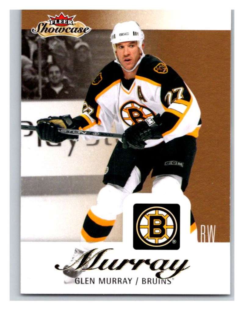  2013-14 Upper Deck Fleer Showcase #9 Glen Murray Bruins NHL Mint Image 1