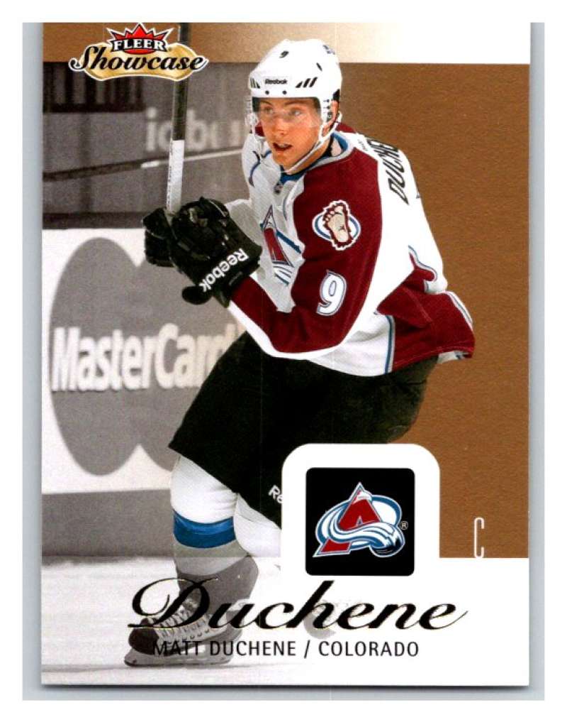  2013-14 Upper Deck Fleer Showcase #20 Matt Duchene Avalanche NHL Mint Image 1