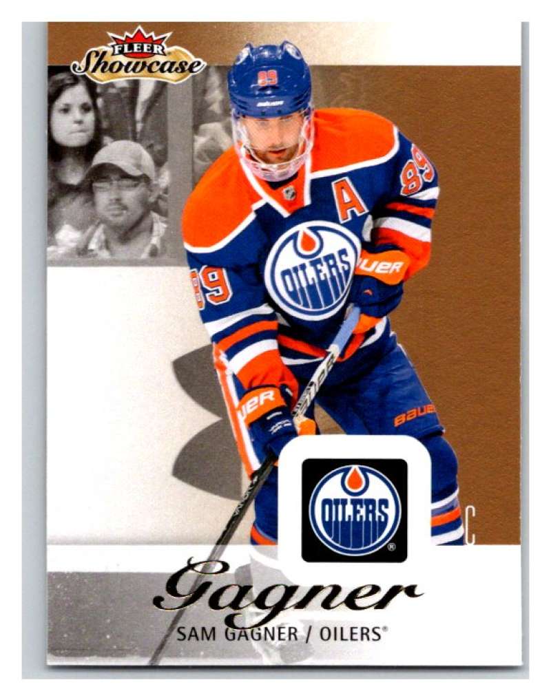  2013-14 Upper Deck Fleer Showcase #36 Sam Gagner Oilers NHL Mint Image 1