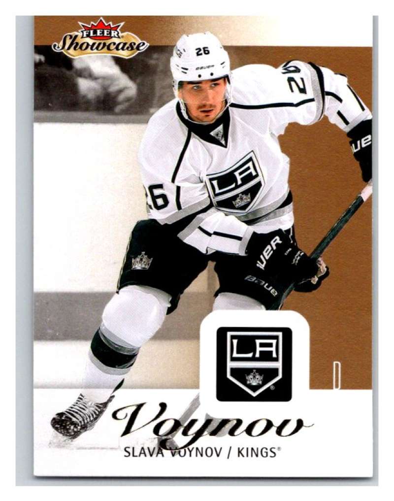  2013-14 Upper Deck Fleer Showcase #43 Slava Voynov Kings NHL Mint Image 1