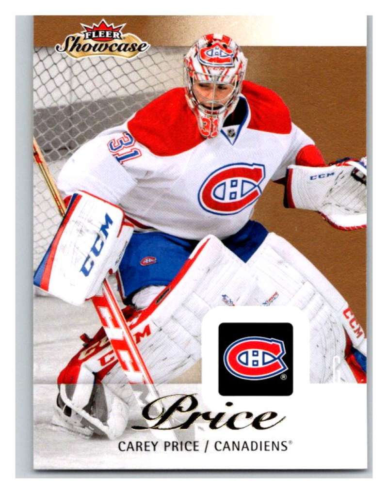  2013-14 Upper Deck Fleer Showcase #50 Carey Price Canadiens NHL Mint Image 1