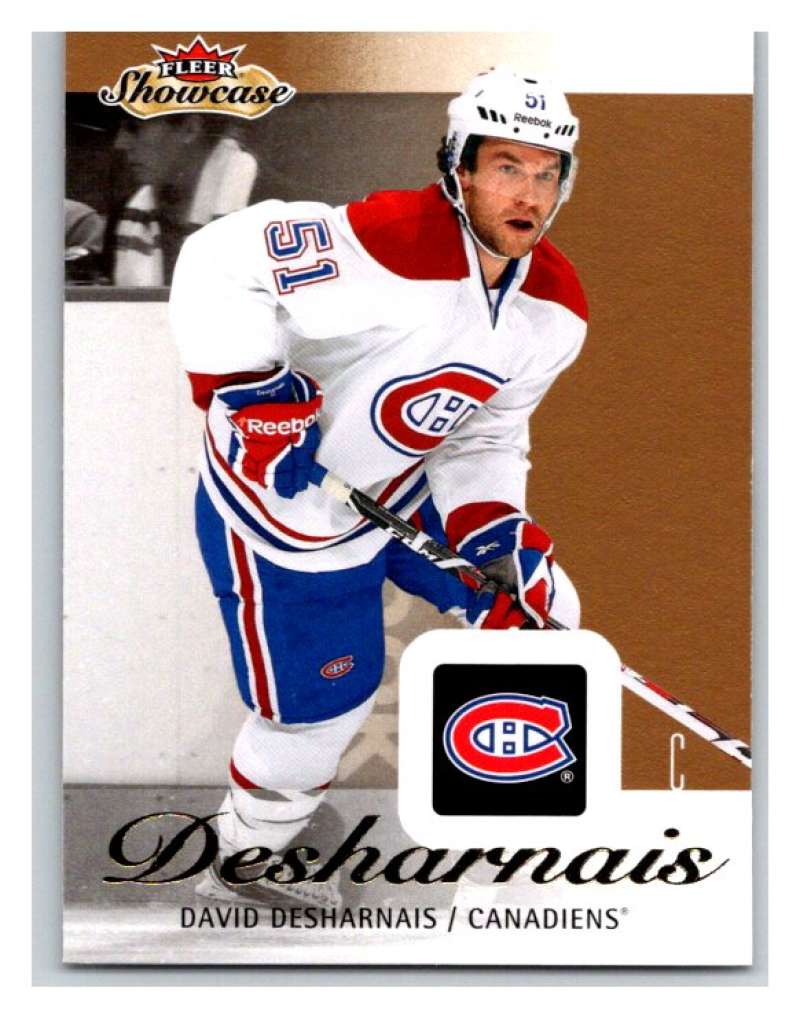  2013-14 Upper Deck Fleer Showcase #51 David Desharnais Canadiens NHL Mint Image 1