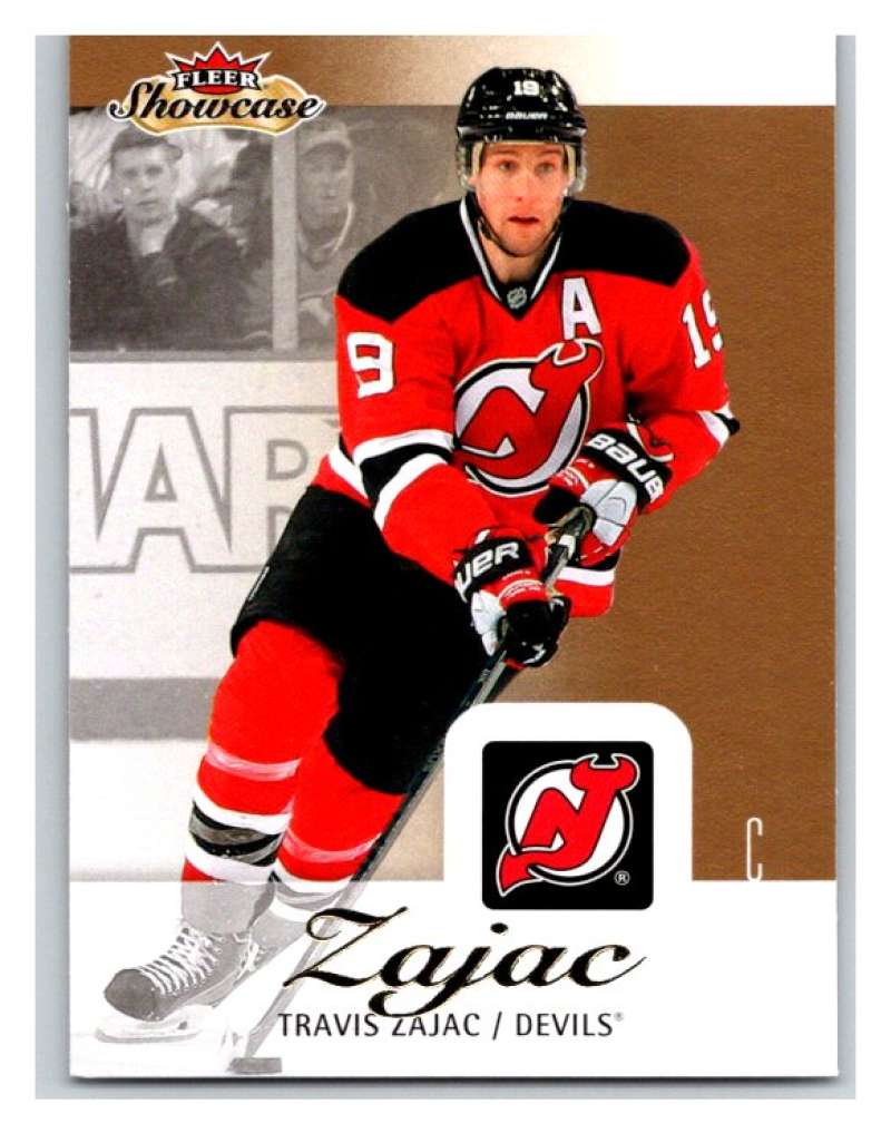  2013-14 Upper Deck Fleer Showcase #56 Travis Zajac NJ Devils NHL Mint Image 1