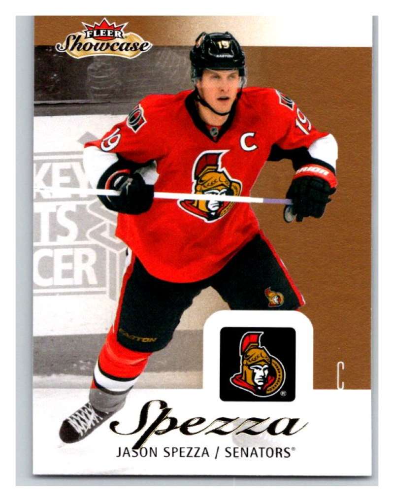  2013-14 Upper Deck Fleer Showcase #68 Jason Spezza Senators NHL Mint Image 1