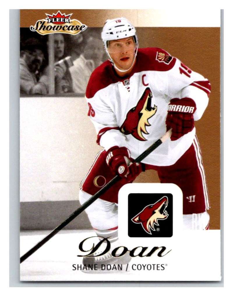  2013-14 Upper Deck Fleer Showcase #75 Shane Doan Coyotes NHL Mint Image 1