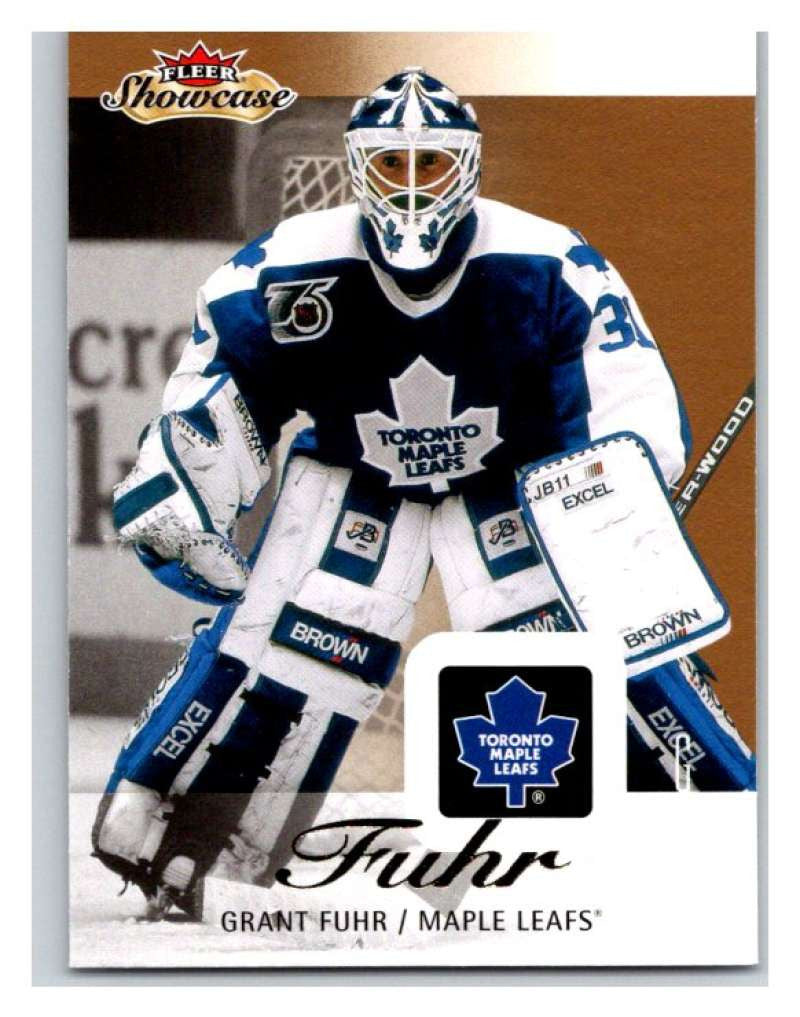 2013-14 Upper Deck Fleer Showcase #89 Grant Fuhr Maple Leafs NHL Mint