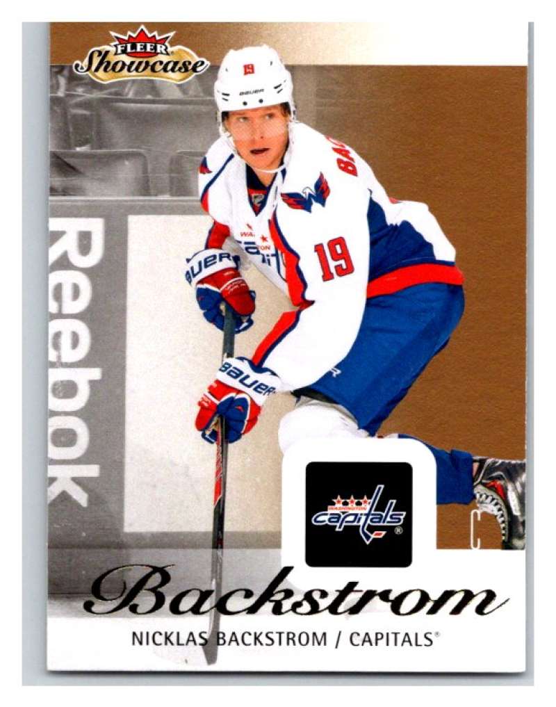  2013-14 Upper Deck Fleer Showcase #99 Nicklas Backstrom Capitals NHL Mint Image 1