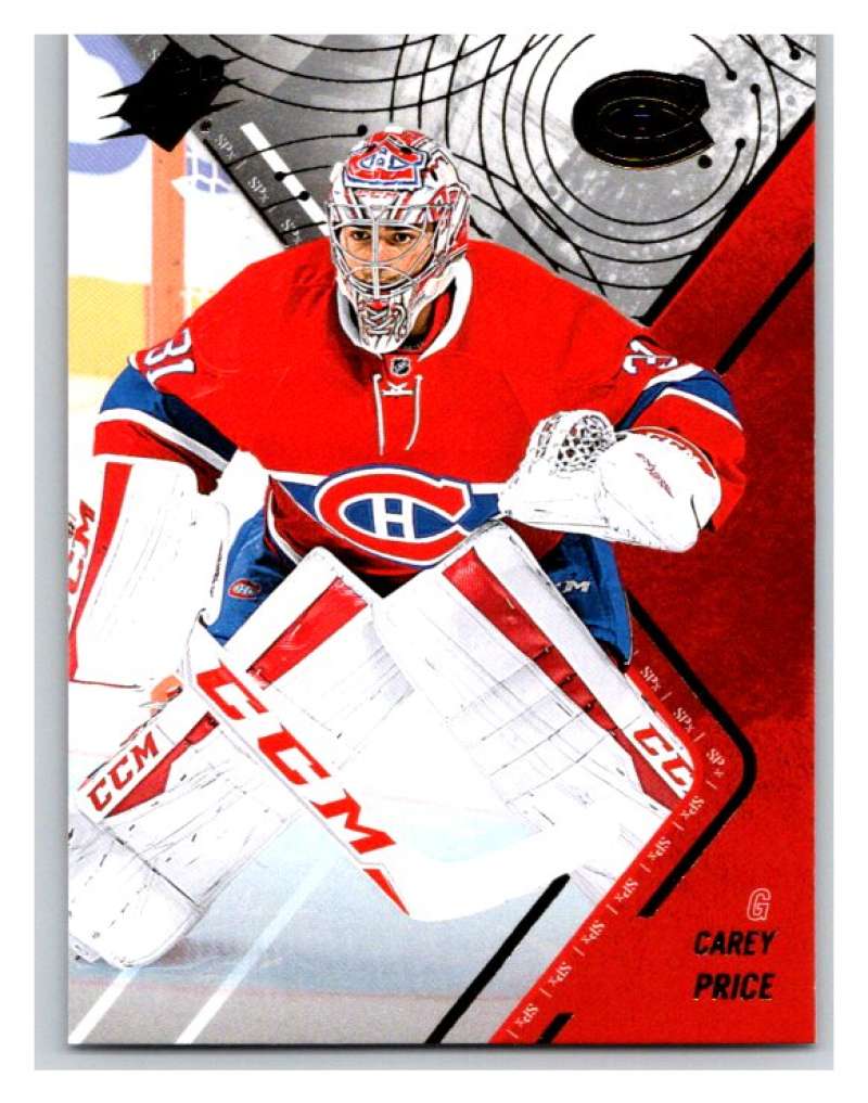 2015-16 SPx #2 Carey Price Canadiens Upper Deck NHL Mint Image 1