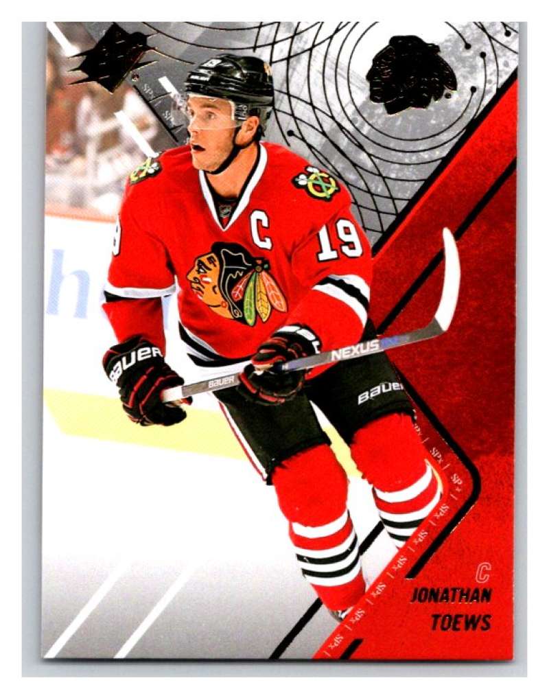 2015-16 SPx #18 Jonathan Toews Blackhawks Upper Deck NHL Mint Image 1