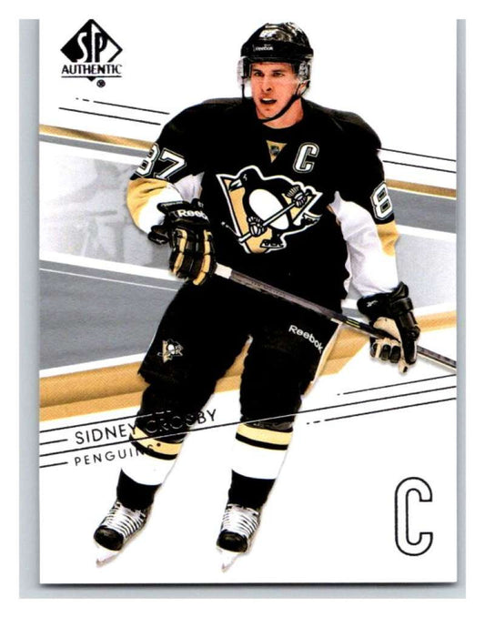 2014-15 Upper Deck SP Authentic #16 Sidney Crosby Penguins NHL Mint