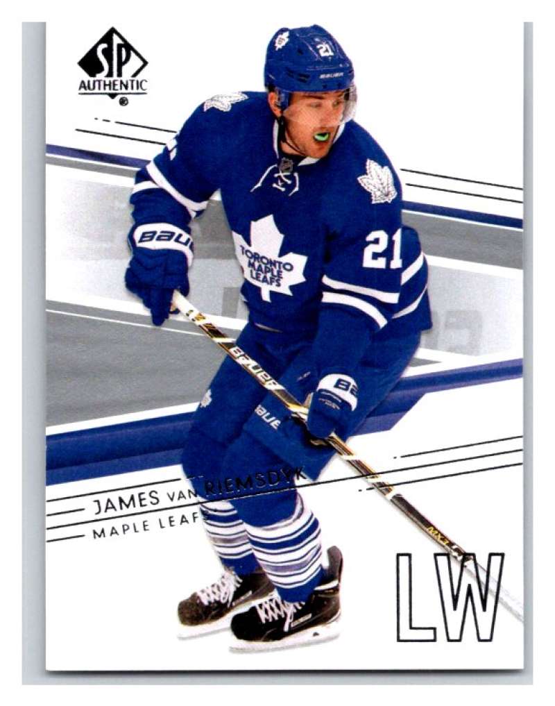  2014-15 Upper Deck SP Authentic #22 James van Riemsdyk Leafs NHL Mint Image 1