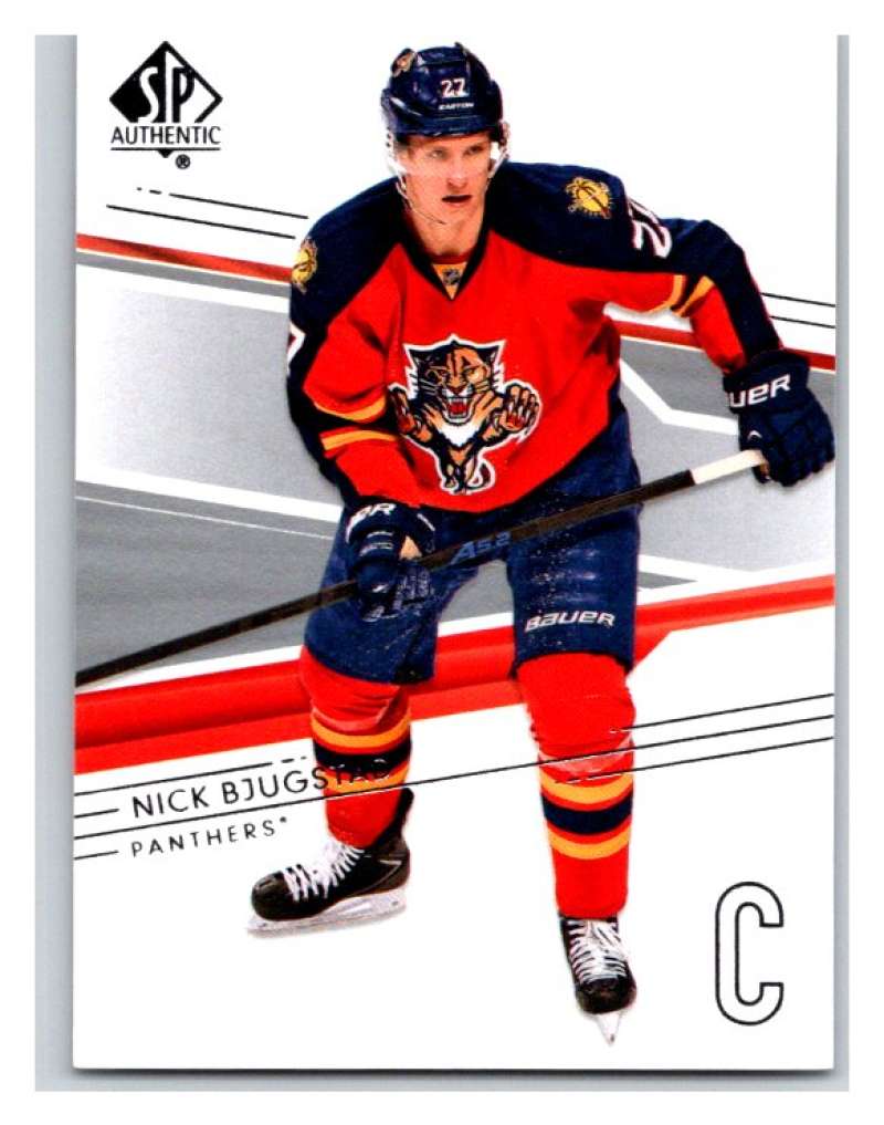  2014-15 Upper Deck SP Authentic #24 Nick Bjugstad Panthers NHL Mint Image 1