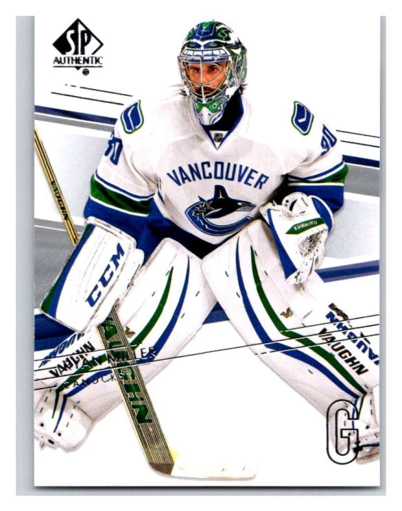 2014-15 Upper Deck SP Authentic #30 Ryan Miller Canucks NHL Mint Image 1