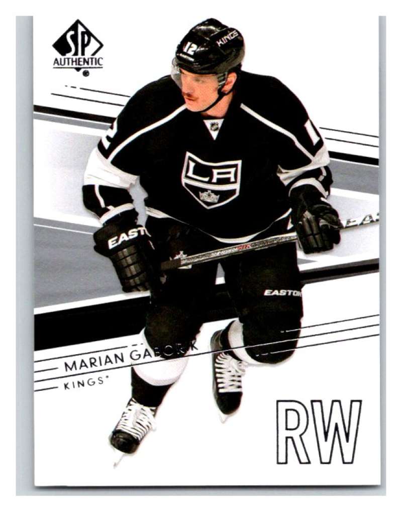  2014-15 Upper Deck SP Authentic #37 Marian Gaborik Kings NHL Mint Image 1