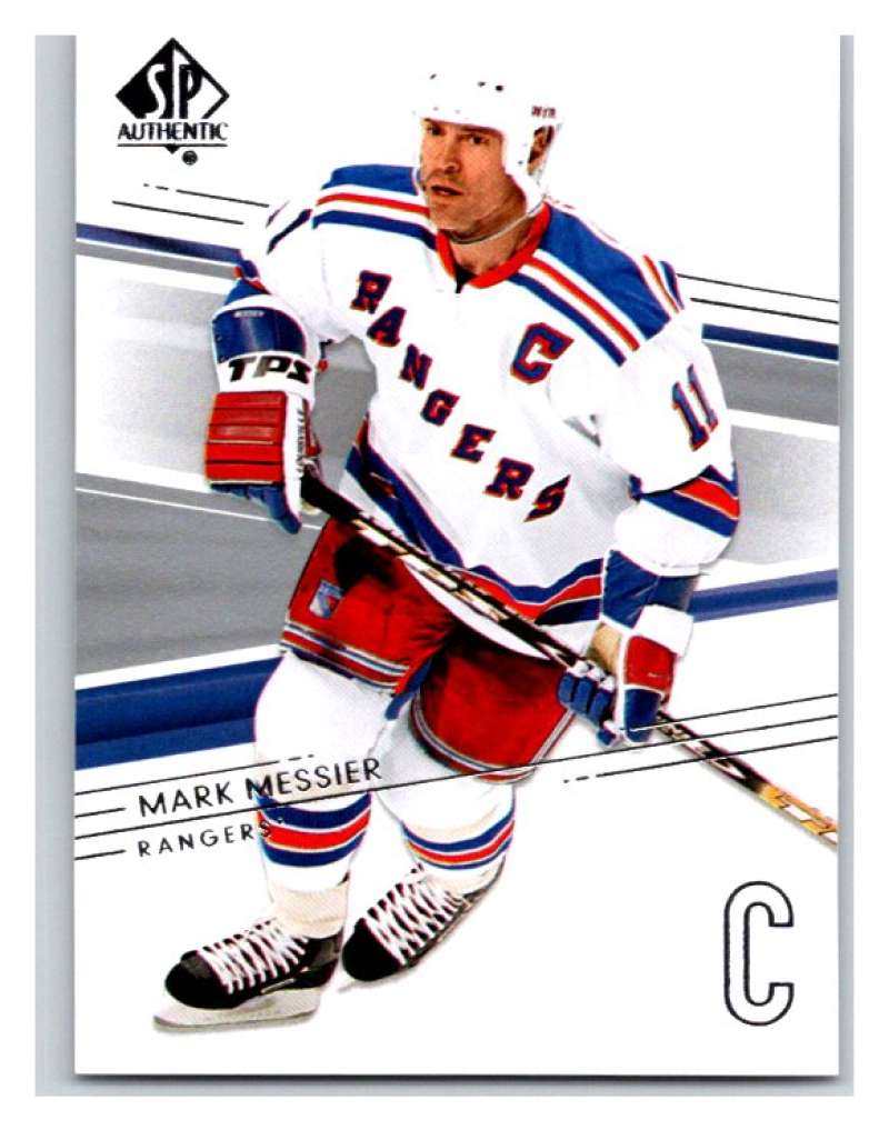  2014-15 Upper Deck SP Authentic #38 Mark Messier NY Rangers NHL Mint Image 1