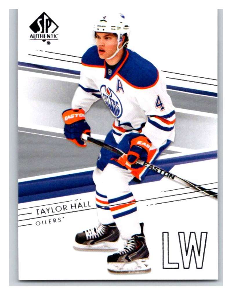  2014-15 Upper Deck SP Authentic #42 Taylor Hall Oilers NHL Mint Image 1