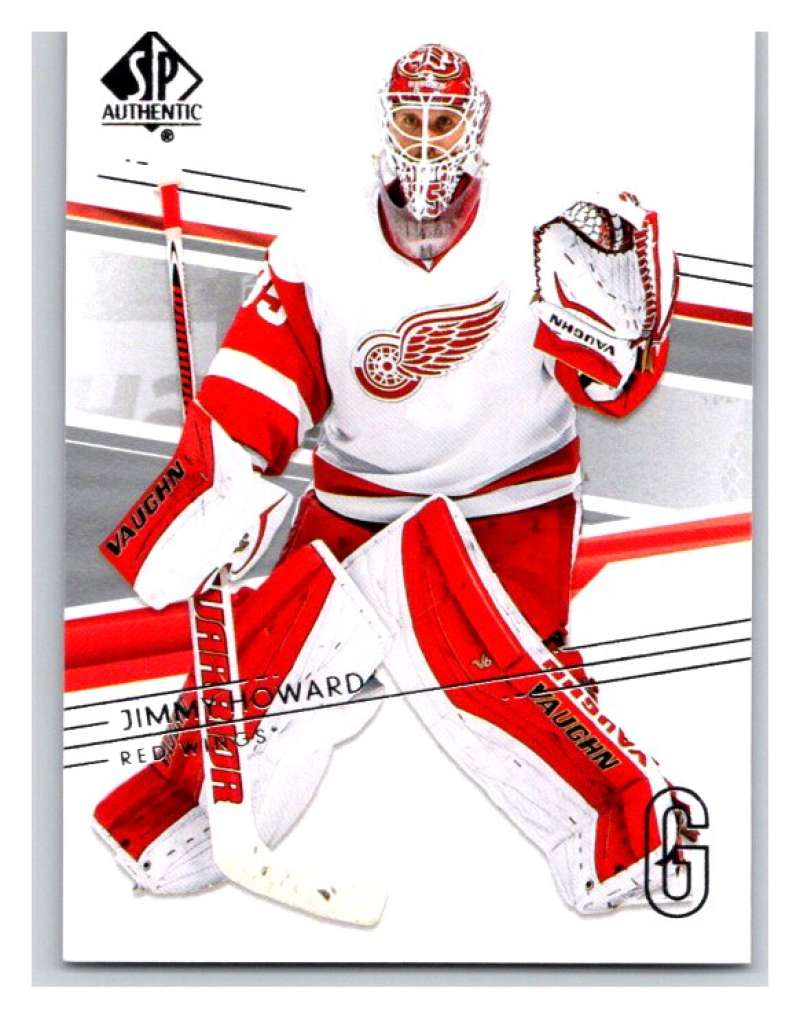  2014-15 Upper Deck SP Authentic #46 Jim Howard Red Wings NHL Mint Image 1