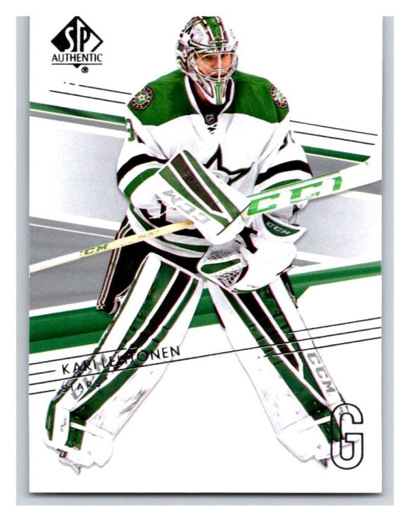  2014-15 Upper Deck SP Authentic #47 Kari Lehtonen Stars NHL Mint Image 1