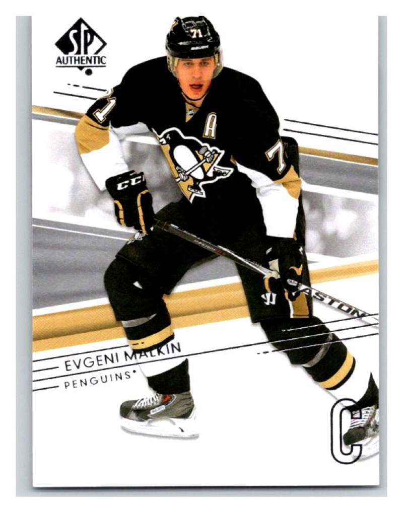  2014-15 Upper Deck SP Authentic #52 Evgeni Malkin Penguins NHL Mint Image 1