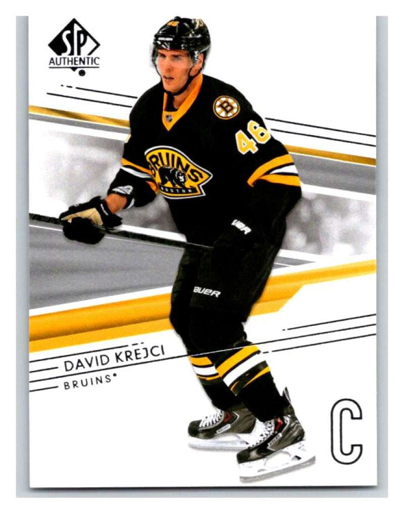 2014-15 Upper Deck SP Authentic #56 David Krejci Bruins NHL Mint