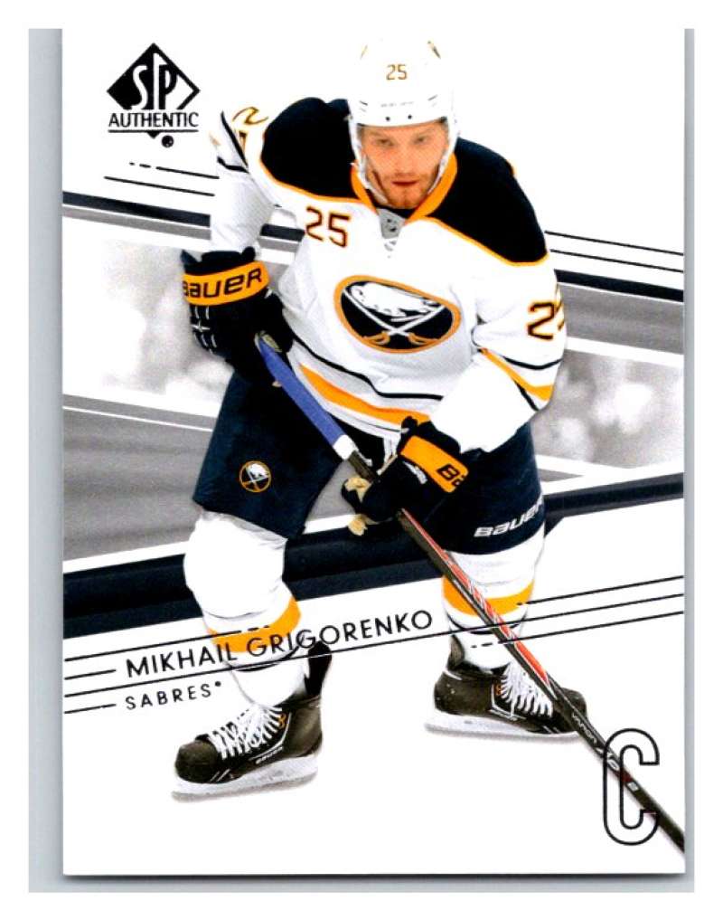  2014-15 Upper Deck SP Authentic #62 Mikhail Grigorenko Sabres NHL Mint Image 1