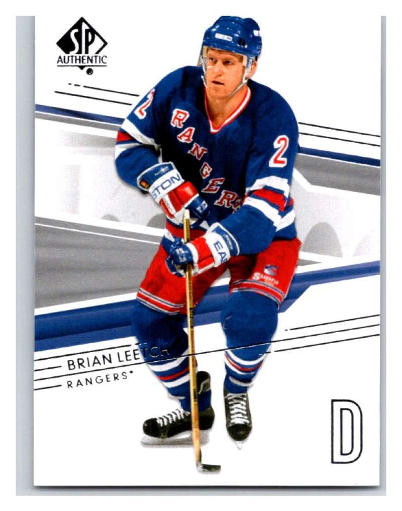  2014-15 Upper Deck SP Authentic #67 Brian Leetch NY Rangers NHL Mint Image 1