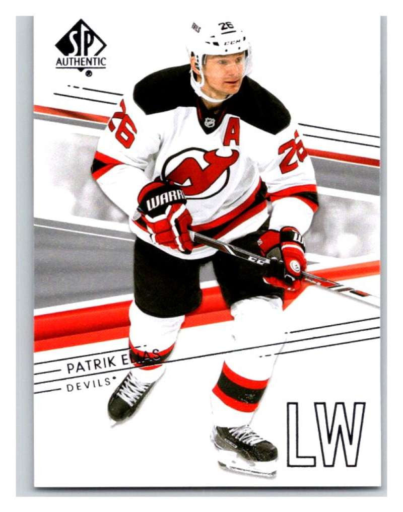 2014-15 Upper Deck SP Authentic #80 Patrik Elias NJ Devils NHL Mint