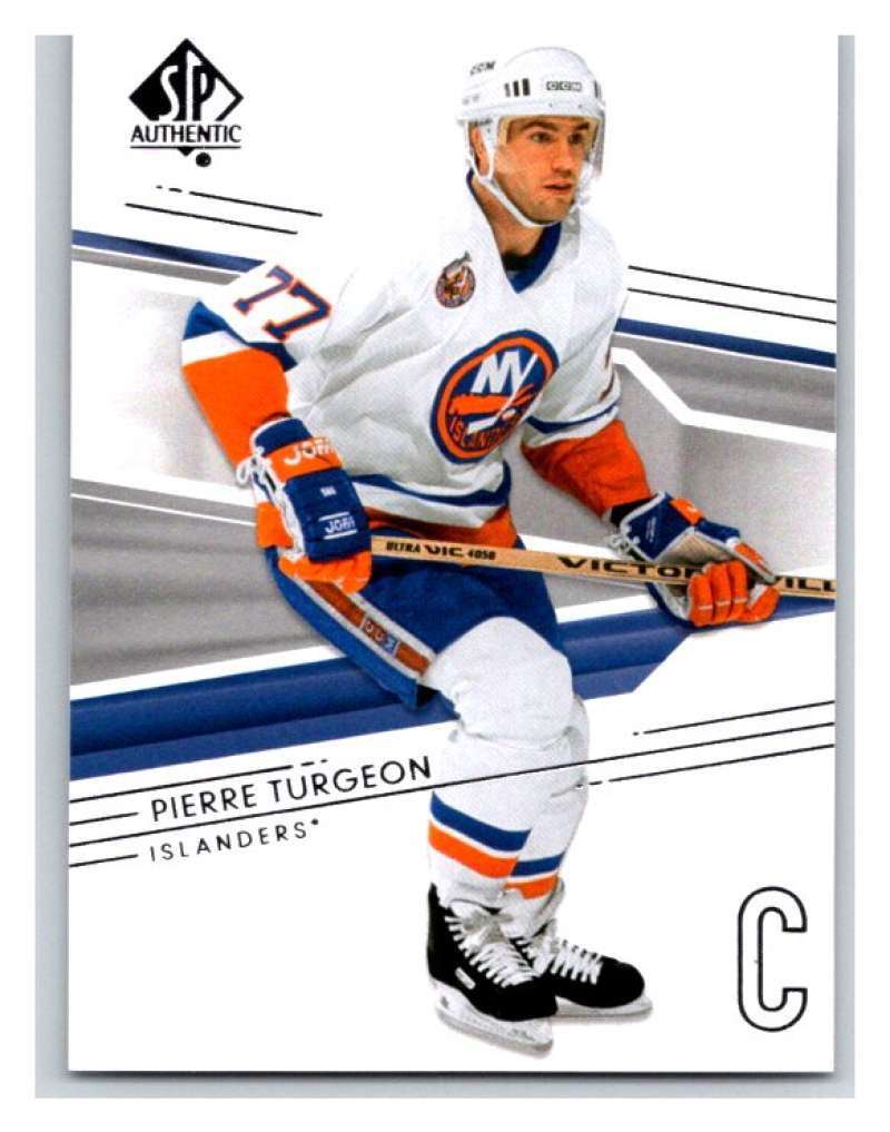  2014-15 Upper Deck SP Authentic #81 Pierre Turgeon NY Islanders NHL Mint Image 1