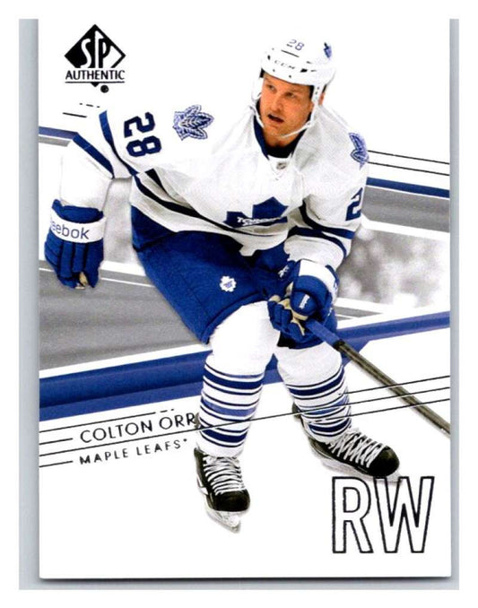 2014-15 Upper Deck SP Authentic #83 Colton Orr Maple Leafs NHL Mint
