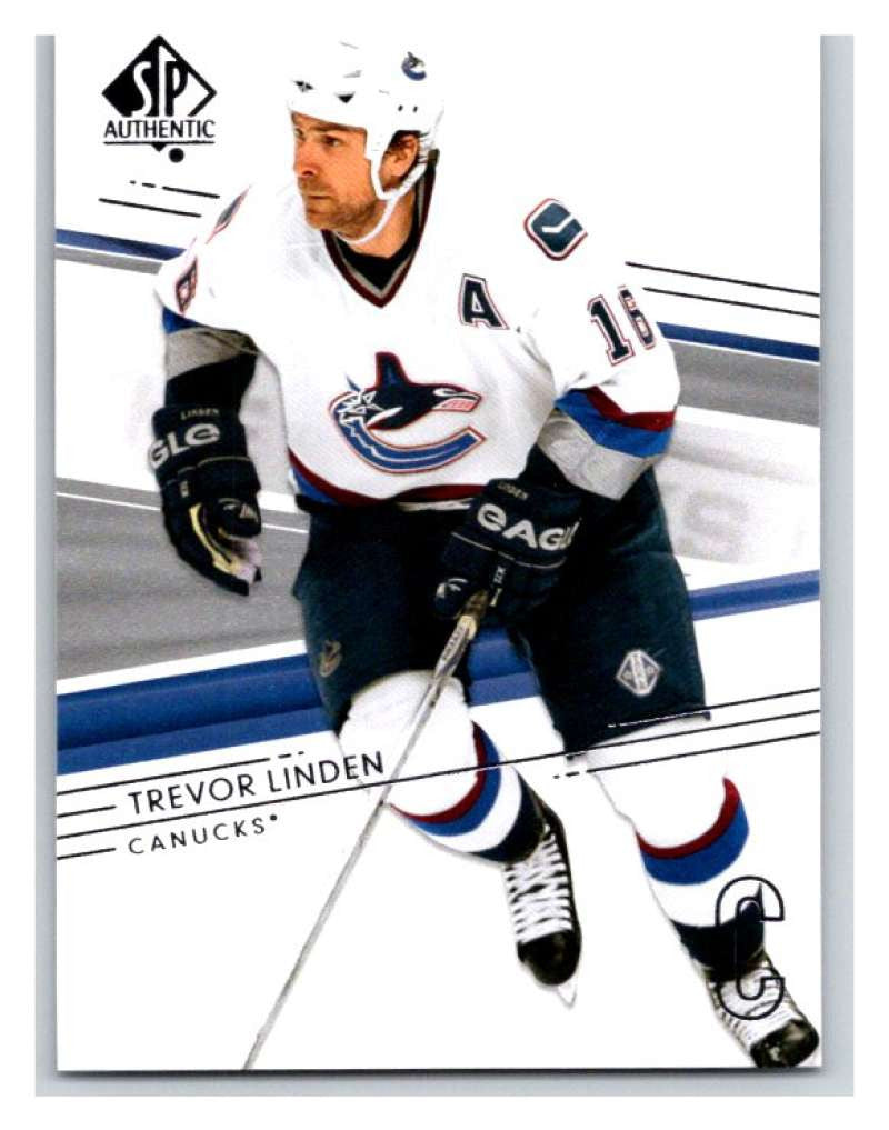 2014-15 Upper Deck SP Authentic #86 Trevor Linden Canucks NHL Mint