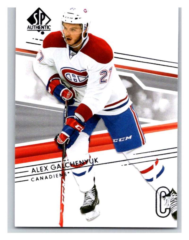  2014-15 Upper Deck SP Authentic #89 Alex Galchenyuk Canadiens NHL Mint Image 1