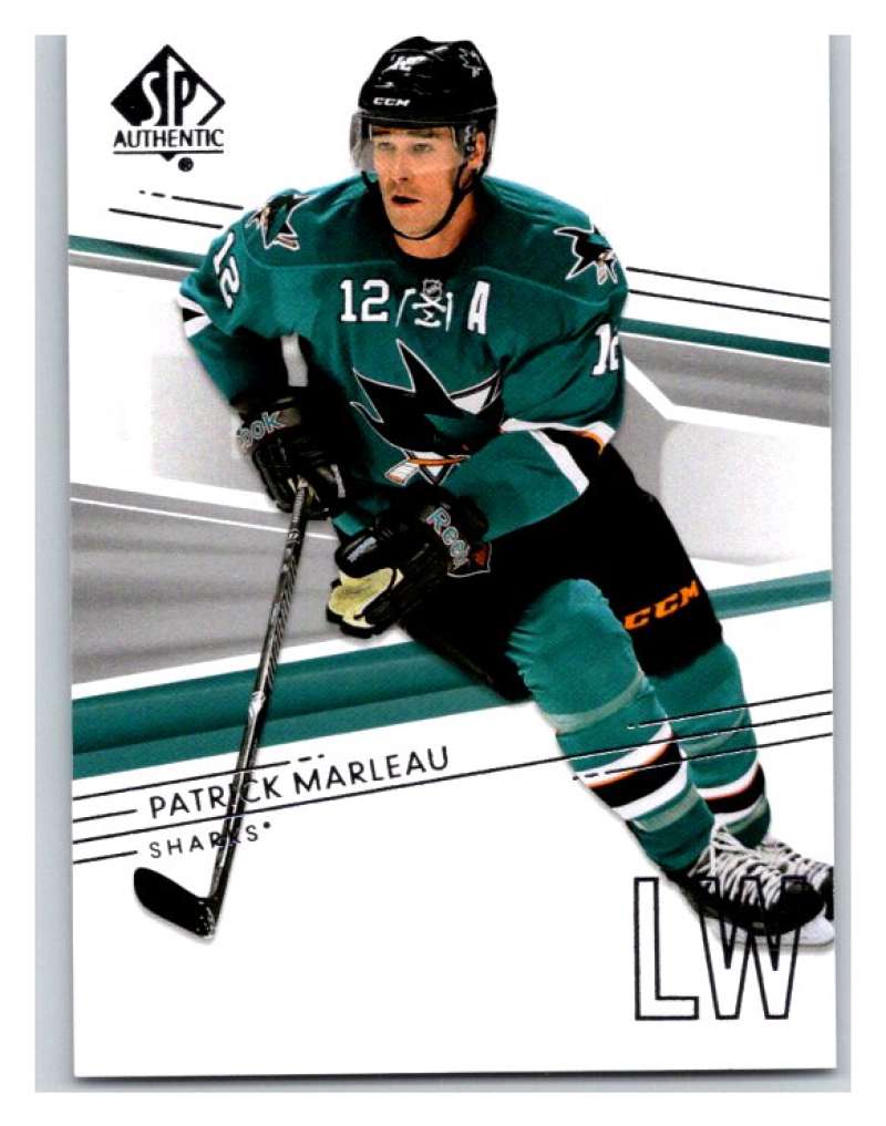  2014-15 Upper Deck SP Authentic #101 Patrick Marleau Sharks NHL Mint Image 1