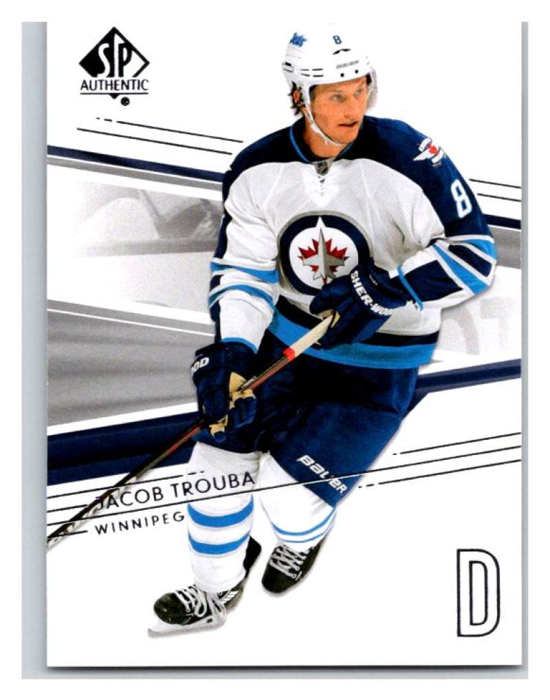  2014-15 Upper Deck SP Authentic #102 Jacob Trouba Winn Jets NHL Mint Image 1