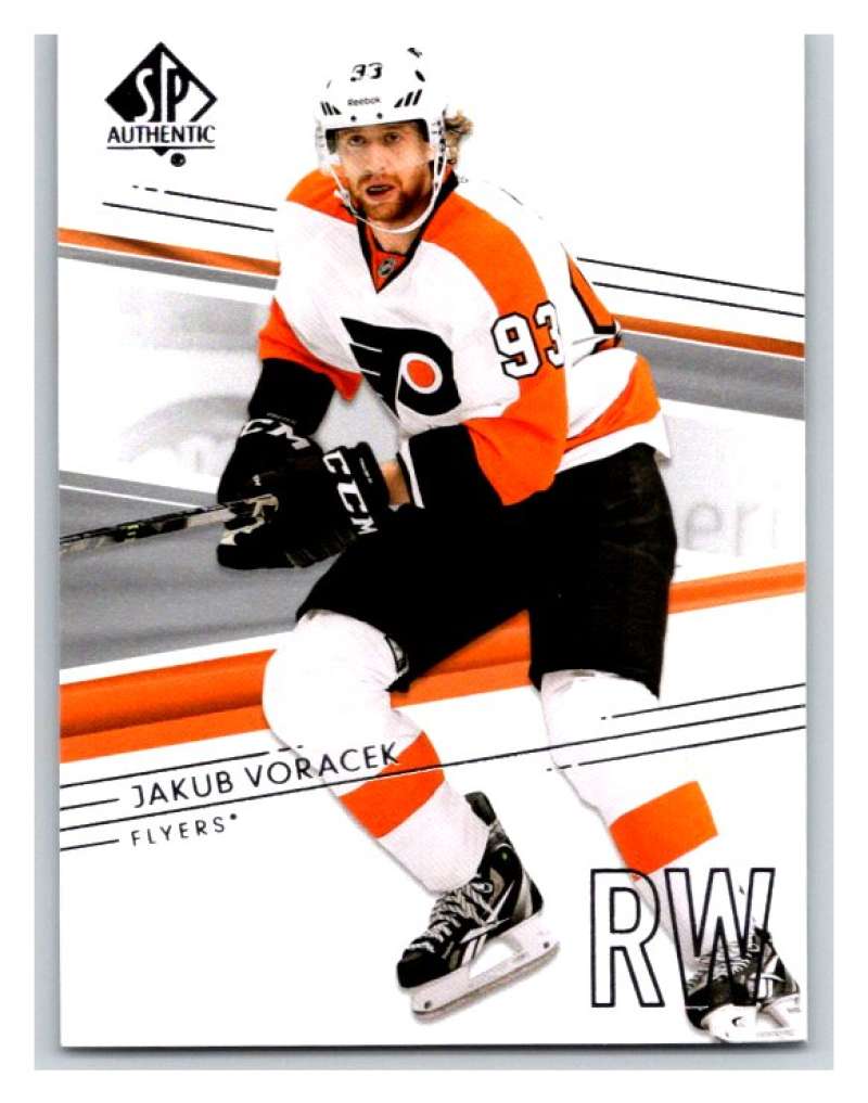  2014-15 Upper Deck SP Authentic #107 Jakub Voracek Flyers NHL Mint Image 1