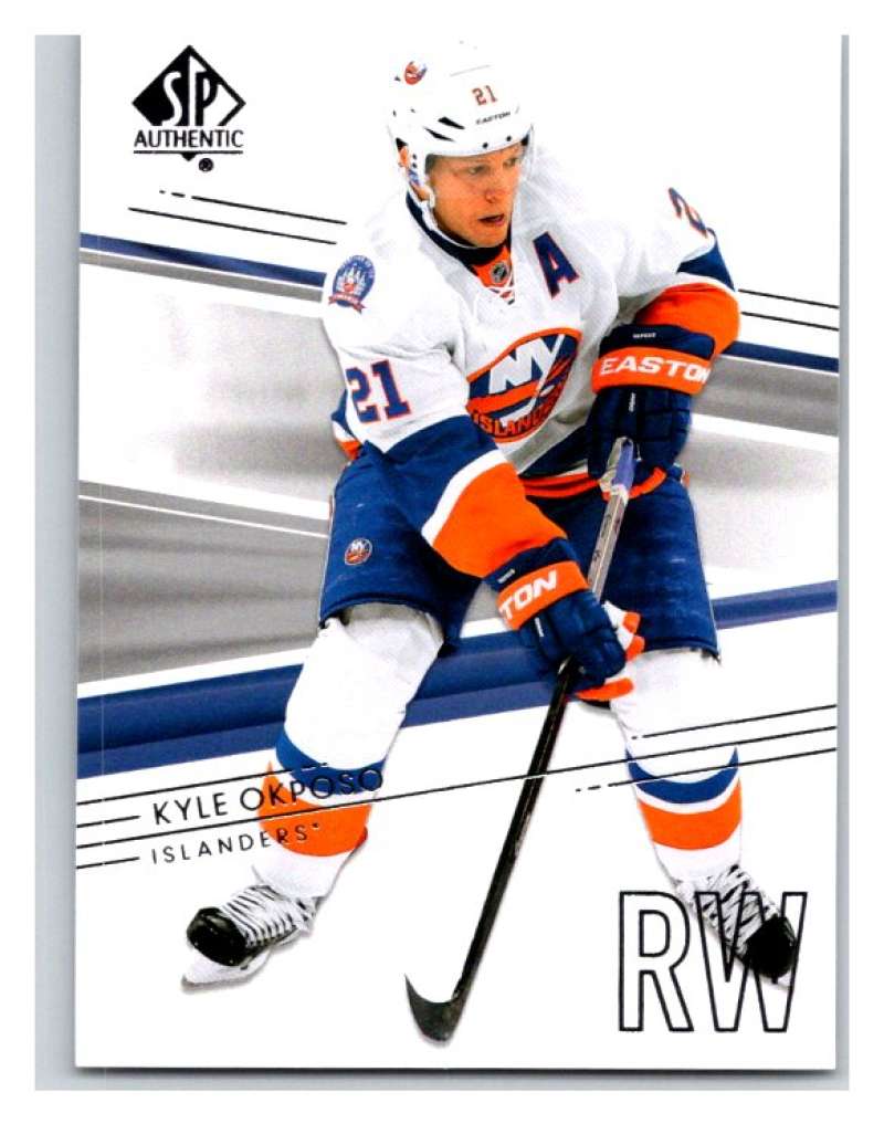  2014-15 Upper Deck SP Authentic #113 Kyle Okposo NY Islanders NHL Mint Image 1