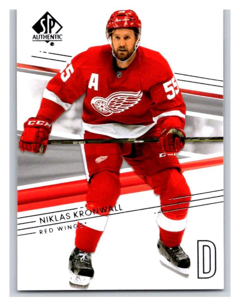  2014-15 Upper Deck SP Authentic #116 Niklas Kronwall Red Wings NHL Mint Image 1